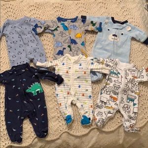 Baby Boy Sleepers/ Playards